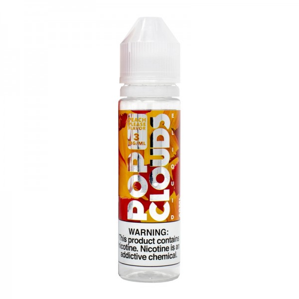 Pop Clouds Peach Please 60ml Vape Juice