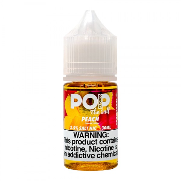 Pop Clouds Peach 30ml Nic Salt Vape Juice